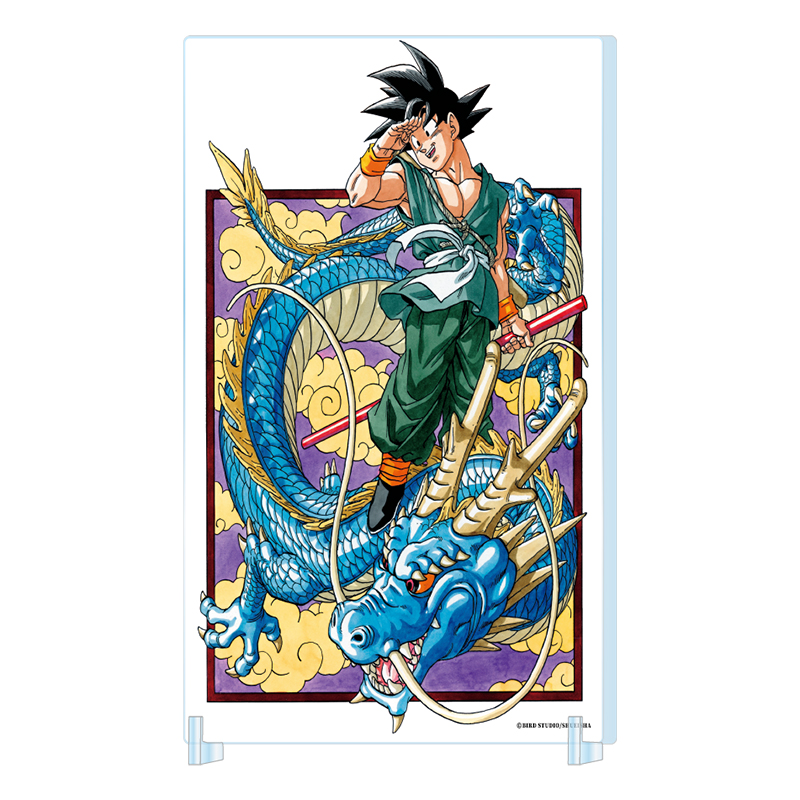 JCS限定 『DRAGON BALL』箔入りアクリルアート 孫悟空 BE4