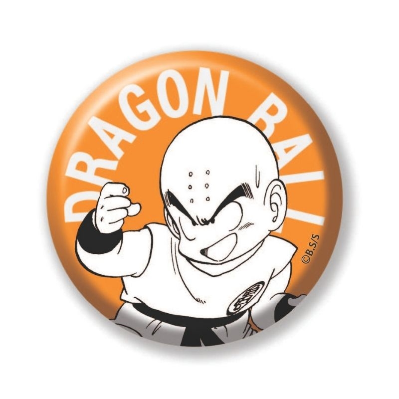 完全受注生産「週刊少年ジャンプ」オールスター缶バッジ　『ＤＲＡＧＯＮ　ＢＡＬＬ』　第１弾　［２３　クリリン］　ＢＥ４