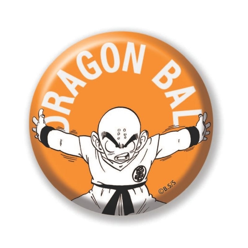 完全受注生産「週刊少年ジャンプ」オールスター缶バッジ　『ＤＲＡＧＯＮ　ＢＡＬＬ』　第１弾　［２４　クリリン］　ＢＥ４
