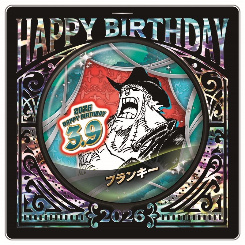 『ONE PIECE』バースデイ缶バッジ フランキー BF1