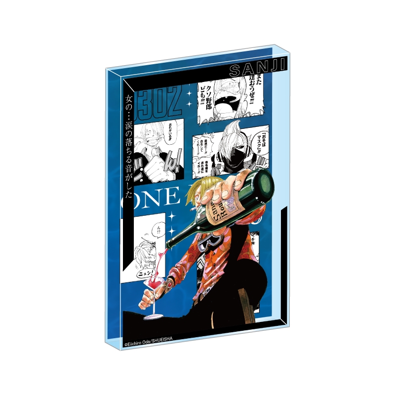 『ONE PIECE』アクリルブロック “HEROES” サンジ BF1