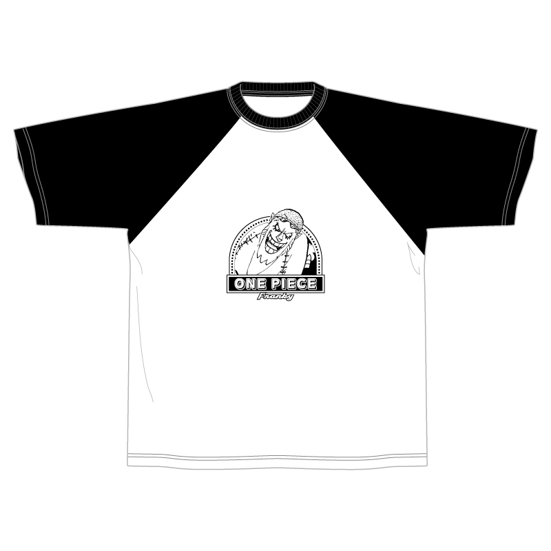 『ONE PIECE』ラグランTシャツ “HEROES” フランキー BF1