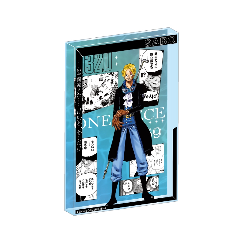 『ONE PIECE』アクリルブロック “HEROES” サボ BF1