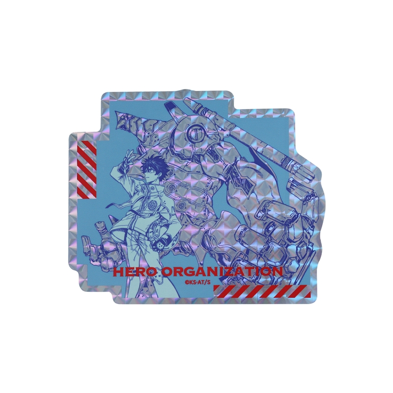 『英雄機関』オーロラシャインステッカー（１００×１００ｍｍ以内変形サイズ）　ＢＦ１−ＪＮＰＧ