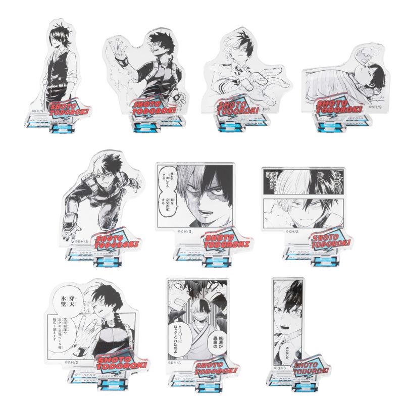 ＪＣＳ限定　『僕のヒーローアカデミア』アクリルフィギュアコレクション“ＨＥＲＯＥＳ”　轟焦凍　全種セット　（全１０種入り）　ＢＦ１