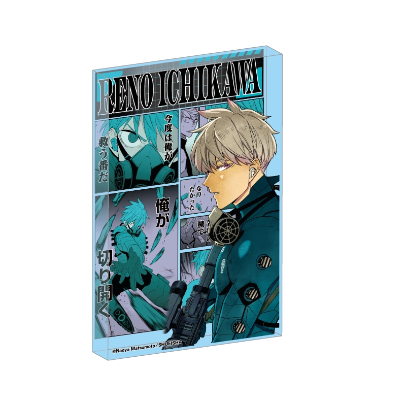 『怪獣８号』アクリルブロック　“ＨＥＲＯＥＳ”　市川レノ　ＢＦ２