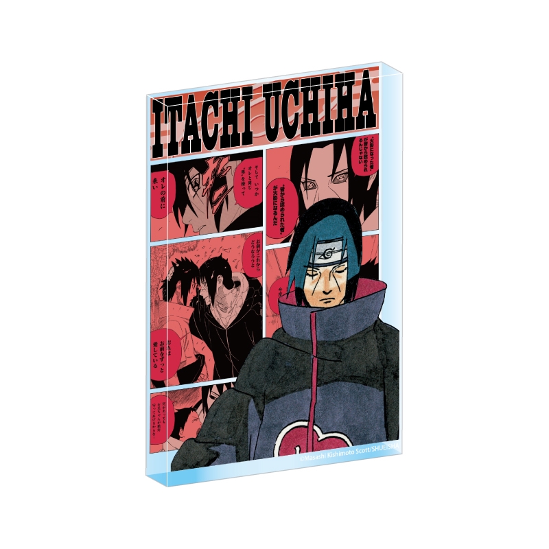 『ＮＡＲＵＴＯ−ナルト−』アクリルブロック　“ＨＥＲＯＥＳ”　うちはイタチ　ＢＦ２