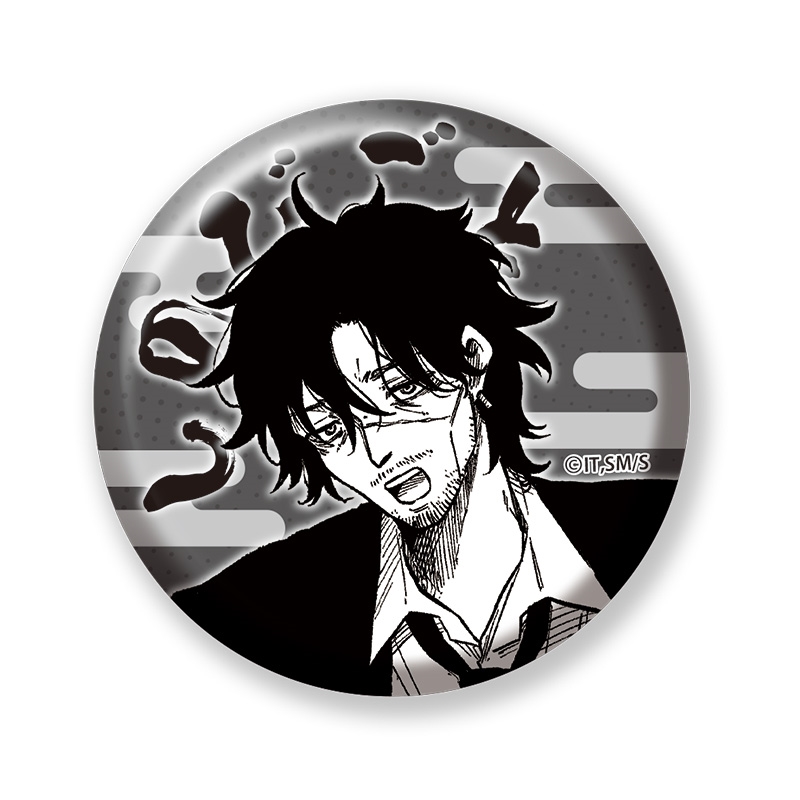 完全受注生産「週刊少年ジャンプ」オールスター缶バッジ　『しのびごと』　第１弾　［１８　ハチクマ］　ＢＦ１