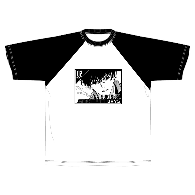『ＳＡＫＡＭＯＴＯ　ＤＡＹＳ』ラグランＴシャツ　“ＨＥＲＯＥＳ”　勢羽夏生　ＢＦ３