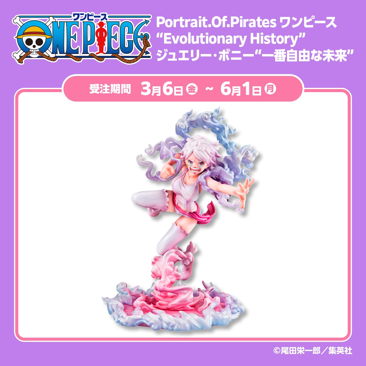 『ONE PIECE』Portrait.Of.Pirates ワンピース “Evolutionary History” ジュエリー・ボニー“一番自由な未来”